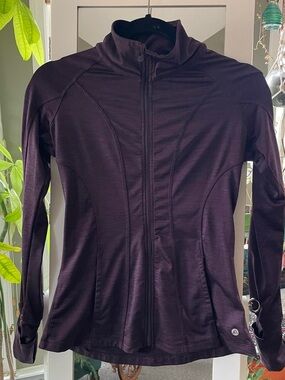 Apana Purple Yoga Jacket